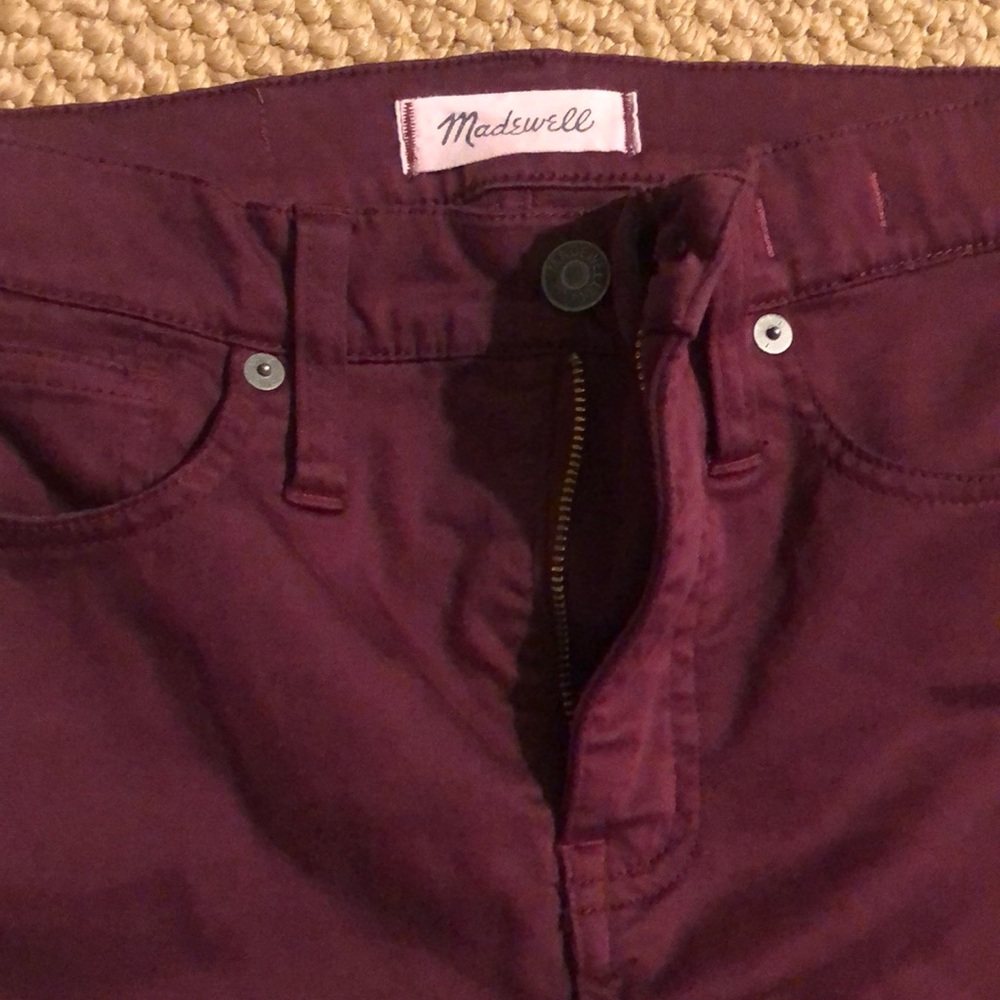 Madewell 25 tall skinny jeans